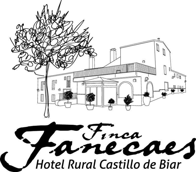 Hotel Rural Castillo De Biar Finca Fanecaes Екстер'єр фото