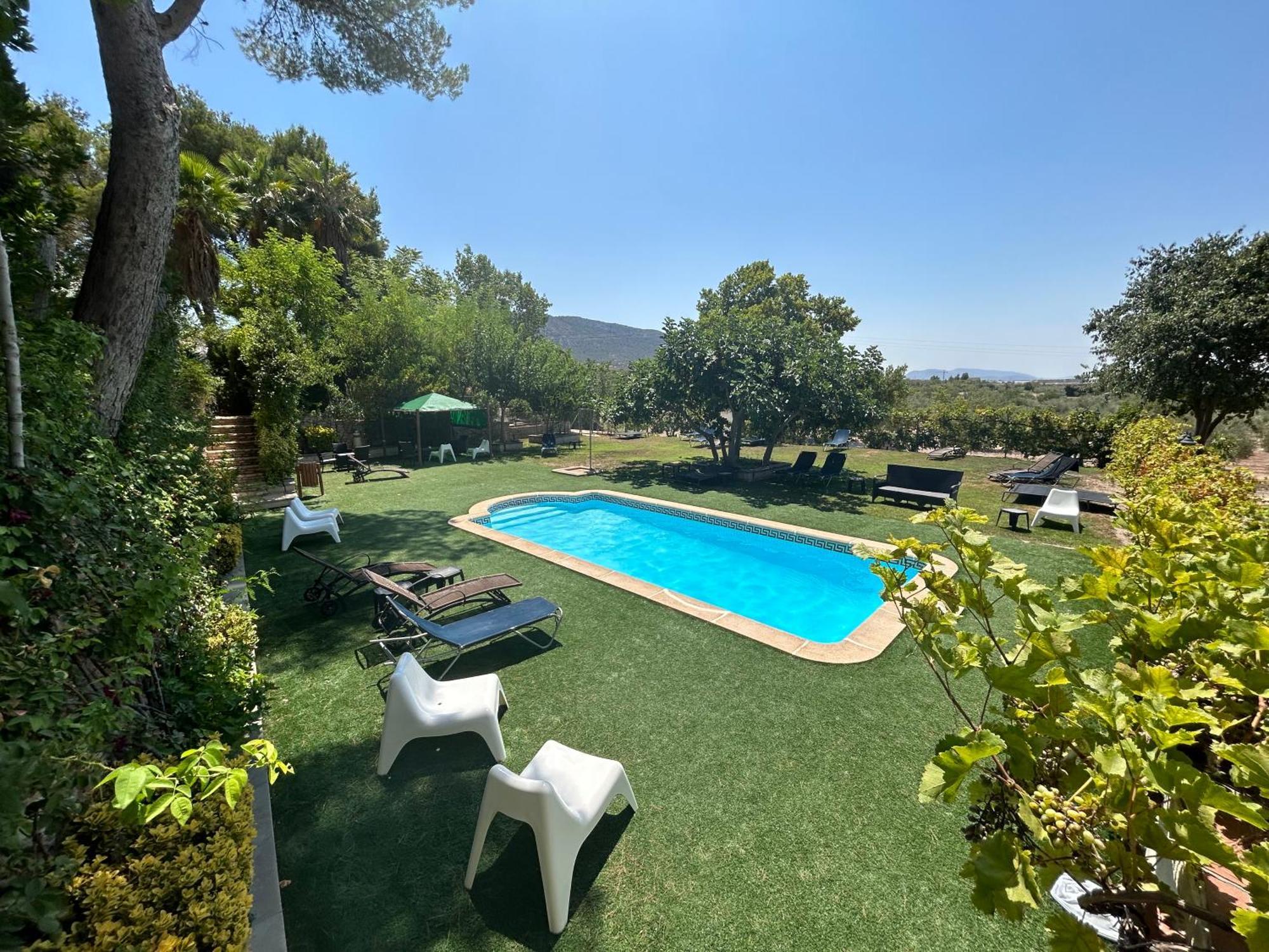Hotel Rural Castillo De Biar Finca Fanecaes Екстер'єр фото